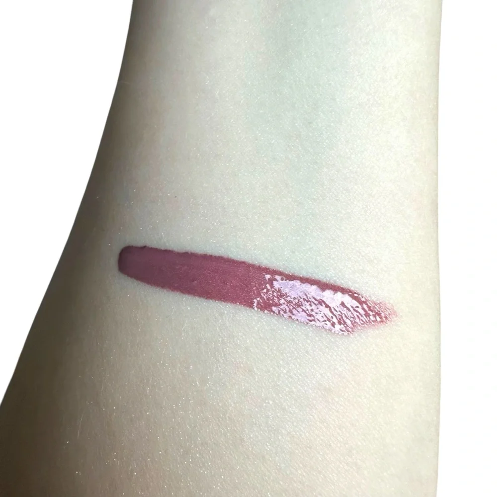 Pley Beauty Lust + Found Glossy Lip Lacquer - Shade Lupe (Mauve Metallic) NIB